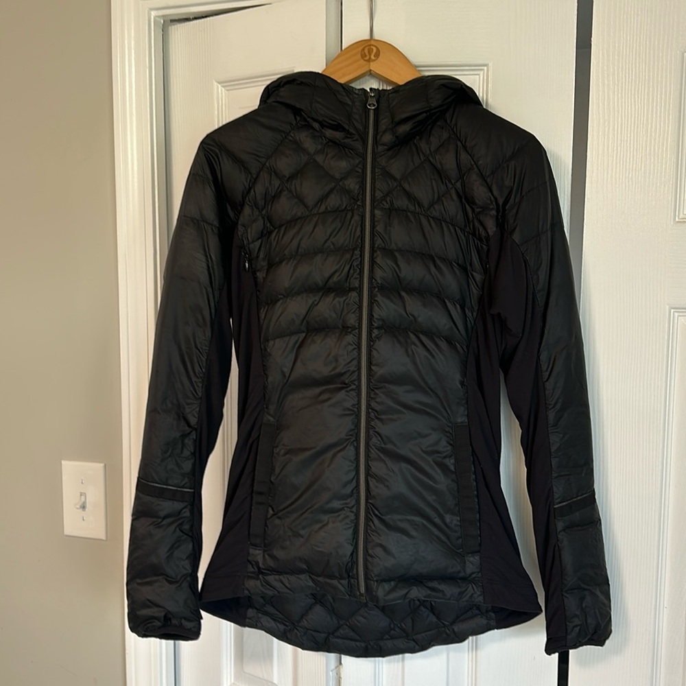 lululemon athletica Black Quilted Jacket